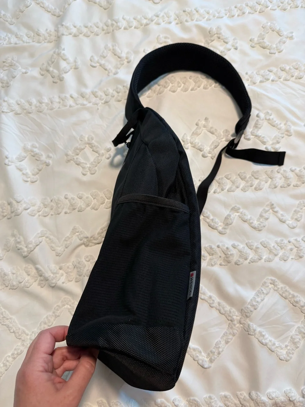 Wenger (Swiss Army) Black Sling Bag - Compact Everyday Carry